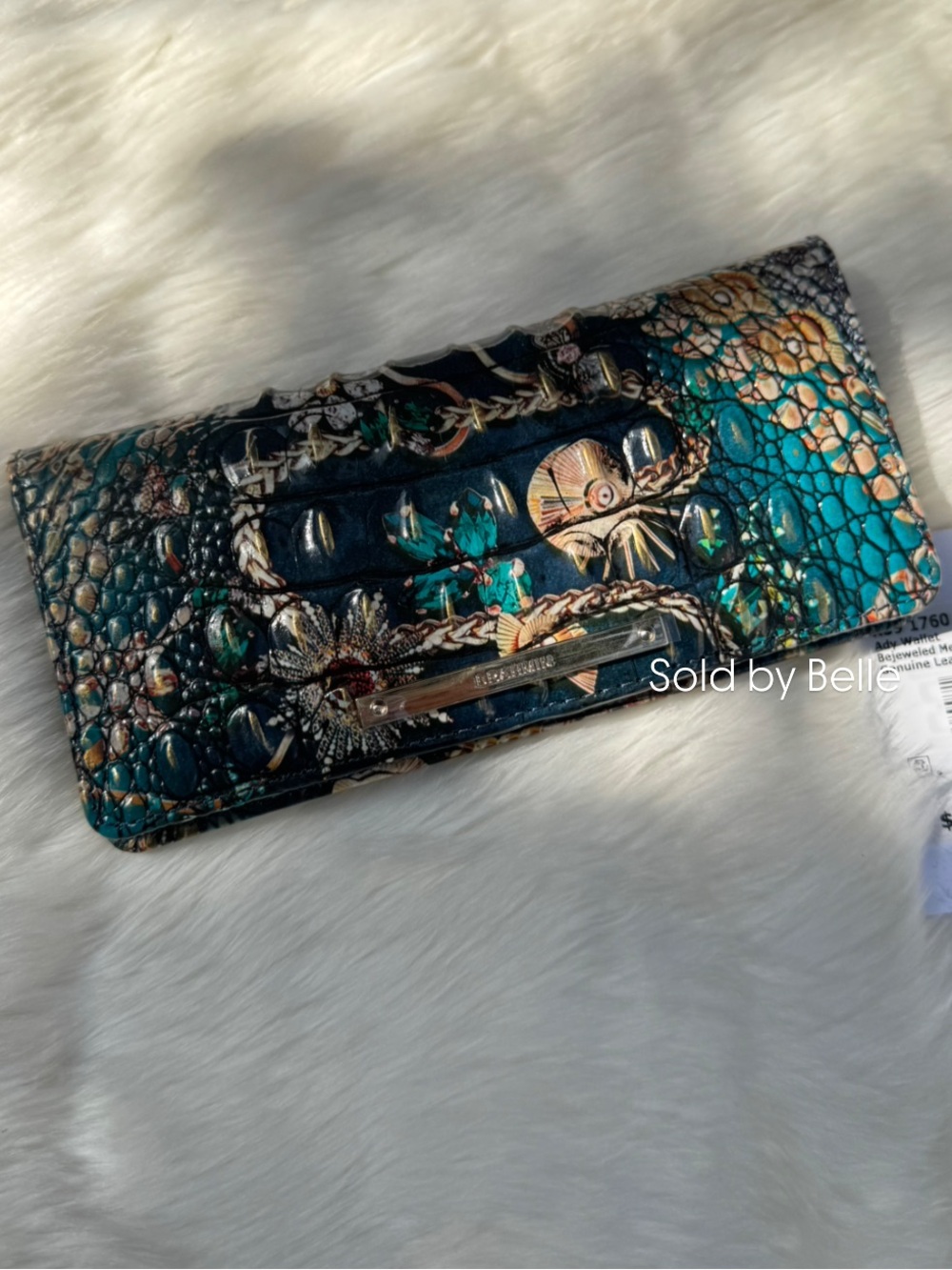 NWT Brahmin Ady Wallet Bejeweled Melbourne Wallet